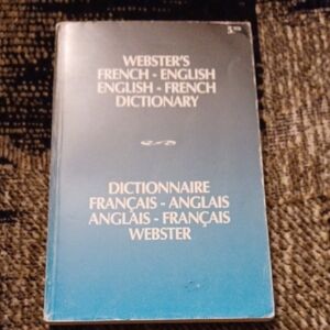$4 Add-on Webster's French-English Dictionary - Paperback Book